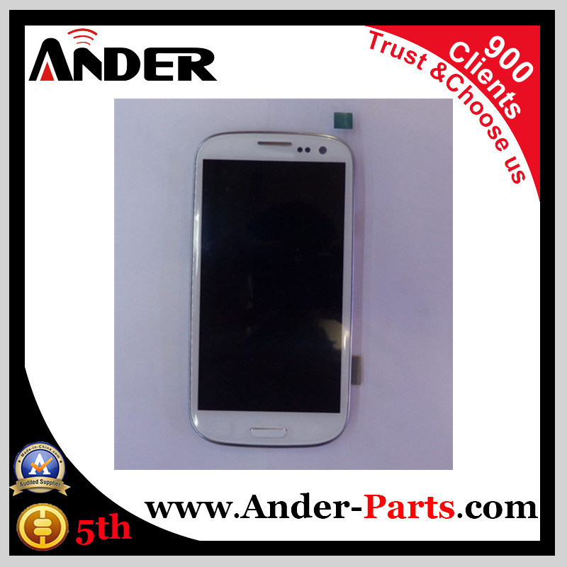 Newest Mobile Phone Full LCD for Samsung I9300 (Galaxy S3) /I9303 with Display+Touch Screen (04030037)