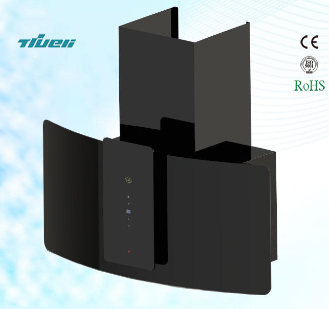 2015 New Style Black Glass Range Hood/Tr05e (90A)