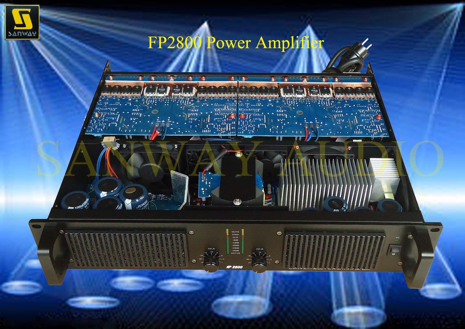 1000W Lower Output Power Amplifier (FP2800)