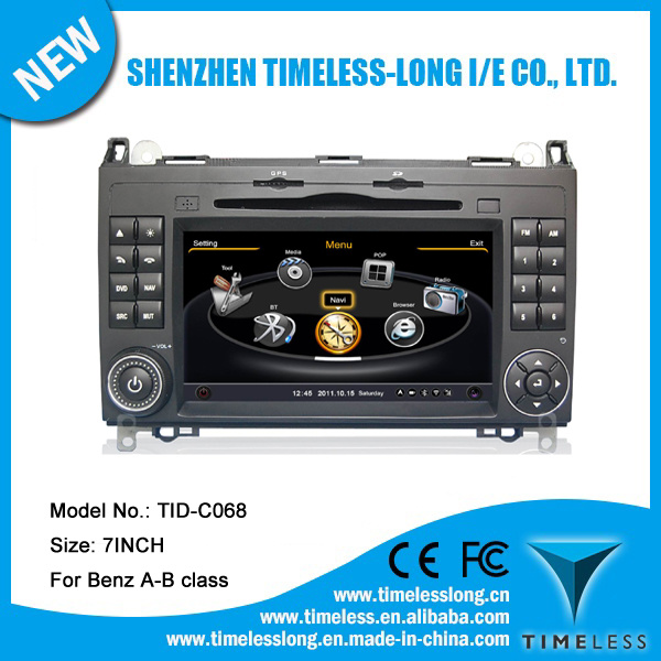 Dual Core A8 Chipest CPU Car DVD Player for Benz a-B Class with GPS, Bt, iPod, 3G, WiFi