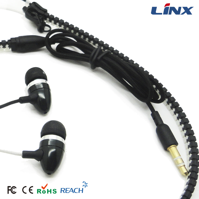 Popular Zip Fastener Earphone