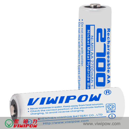 Mum Said Good, 1.2V AA Size NiMH 2700mAh Single Battery VIP-AA-2700