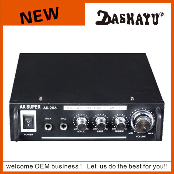 Digital Radio Hifi Audio System Amplifier (AK-206)