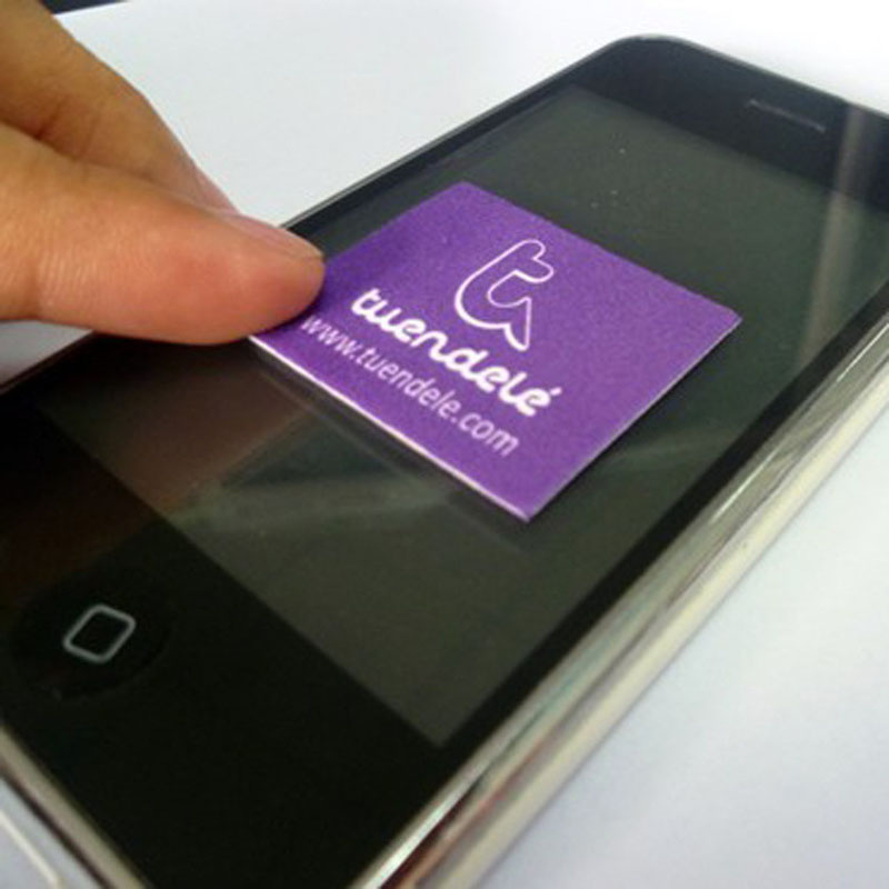 Microfiber Mobile Phone Stciker Cleaner