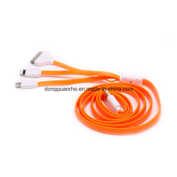 120cm 3-in-1 USB to Multiple Devices USB Cable