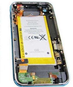 for iPhone 3GS 16GB Back Housing Assembly Black