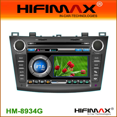 Hifimax Car DVD GPS Navigation System New Mazda 3 (HM-8934G)