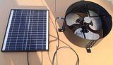 Solar Powered Wall Fan