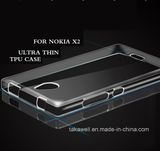 High Quality Transparent Soft TPU Cell Phone Case for Nokia X2 Mobile Accessories Cover