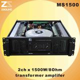 1500 Watt Two Channel Power Audio Amplifier (MS1500W)