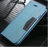 Double Color Wallet Leather Case