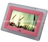 LCD Screen Video Digital Photo Frame 7 Inch Internal Memory