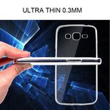 Yuqico Ultra Thin Transparent TPU Four Colors Mobile Phone Case for Samsung G7106