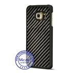 China Supplier Carbon Fiber PC Plastics Mobile Phone Case for Samsung Galaxy S6 Edge