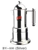 4cup Silver Moka Coffee Maker