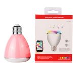 Wireless Bluetooth Music Speakers E27 LED Light Bulb Lamp APP Control for Music Audio Speaker