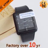 Business PU+Metal Smart Watch for Mobile iPhone (YT-WSD-07)