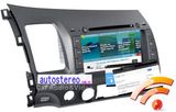 Android 4.0 Car Amplifier for Honda Civic DVD Player GPS Satnav Head Unit Multimedia