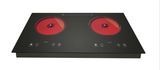 Built-in or Desktop New Double Infrared Cooker, Double Infrared Stove with Metal Body