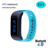 High Quality Bluetooth Smart Bracelet with Waterproof IP67 (E01)