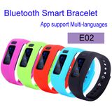 Hot Selling Bluetooth Smart Bracelet with Pedometer (E02)