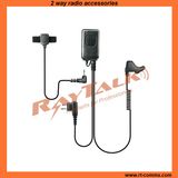 Ear Bone Microphone Earpiece with Large Ptt&Finger Ptt Optional (EM-5030C)