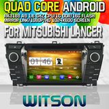 Witson S160 Car DVD GPS Player for Mitsubishi Lancer with Rk3188 Quad Core HD 1024X600 Screen 16GB Flash 1080P WiFi 3G Front DVR DVB-T Mirror-Link Pip (W2-M171)