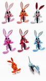 Cute Naughty Rabbit Smartphone Cap Decoration (PL659)