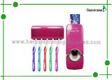 Tooth Brush Holder Brand New Touch Me Toothpaste Dispenser Home Appliance with White and Red Color