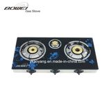 2016 Powerful Gas Stove Tempered Glass Gas Stove