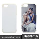 Bestsub Personalized 3D Sublimation Phone Cover for iPhone 5 White Case (IP5D02WF)