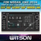 Witson Car DVD Player with GPS for Nissan Juke 2014 (W2-D8900N)