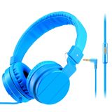 Hot Sale Custom Wired Foldable Computer Headset Stereo Headphone