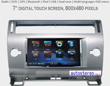 Car MP4 Player for Citroen C4 C-Quatre C-Triumph Autoradio DVD Player GPS Navigation