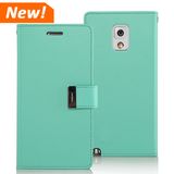 Goospery Rich Diary Case Cell Phone Wallet Journal Card Slots Case Cover for Samsung