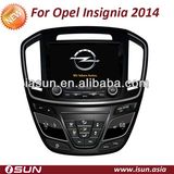 Car DVD Car Audio GPS Player for Opel Insignia 2014 with GPS, Bluetooth, iPod, Radio, TV, 3G, Rear View Input