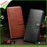 High Grade PU Leather Mobile Phone Cover with Card Slot for iPhone 6/6s Plus (RJT-0201)