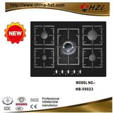 90cm 5 Burner Built-in Glass Top Gas Stove (HB-59023)