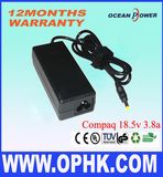 Replacement Laptop Adapter for Compaq 18.5V 3.8A