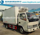 Dongfeng 95HP Xbw 4X2 3 Tons Refrigerator Truck