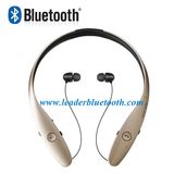 2016 CSR4.0 8635 Chipset Stereo Sound Hbs 900 Neckband Bluetooth Headset with Retractable Earbuds for LG