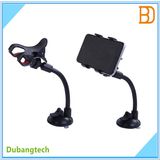 S022 Long Flexible Gooseneck Smartphone Holder with Double Clip