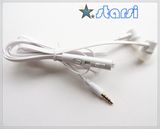 Stereo Mobile Phone Earphone Adjustable Volume (SJRJ)