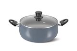 Aluminium Non-Stick Grey Coating Saucepot with Lid