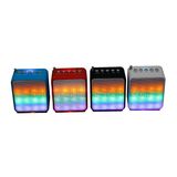 Portable Wireless Bluetooth Loudspeaker with LED Disco Light (CH-297)