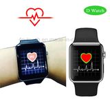 Heart Rate Bluetooth Smart Watch with Pedometer Function (D watch)