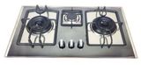 Gas Stove with 3 Burners Auto Pulse Igniti (HM-34007)