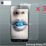 Mirror Plane Glass Screen Protector for S4 S5 with 0.3mm Curved Edge