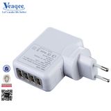 4 USB Charger UK Plug Charger for iPhone 6s/ Samsung