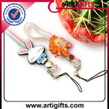 Promotion PVC Tag with Cartoon Design for Mobile Chain